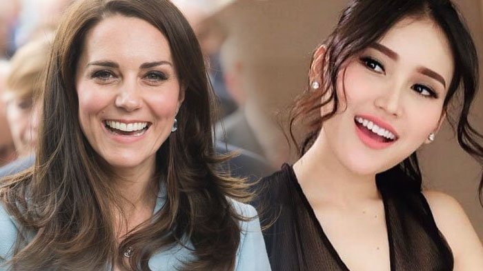 Ayu Ting Ting Terlihat Pakai Midi Dress Mirip yang Dikenakan Kate Middleton, Tebak Berapa Harganya?