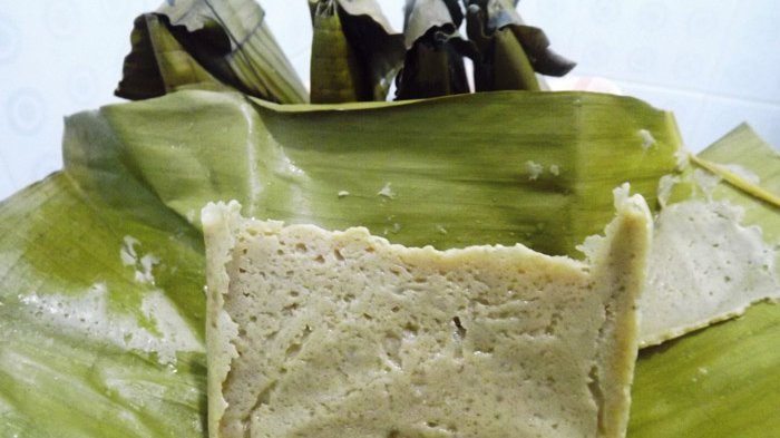 Kuliner Sulawesi - Barongko, Kudapan Bercita Rasa Manis dari Tanah Bugis