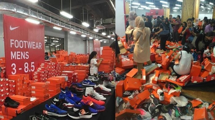Ngeri! Bazar Nike Berakhir Kacau Balau, Coba 5 Trik Ini Sebelum Tergiur Promo Diskon