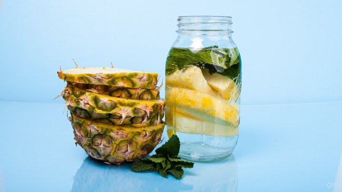 Fakta Minuman - Rajin Konsumsi Air Nanas Tiap Pagi, Ini 7 Manfaat yang Bisa Kamu Dapat