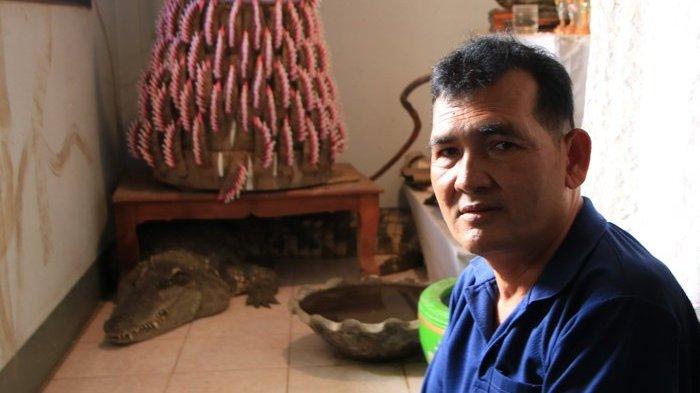 Kanathip Nathip, Pria Thailand yang Hidup Bersama Seekor Buaya Selama 20 Tahun