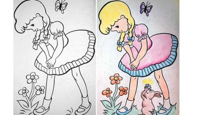 Ya Ampun! Buku Mewarnai yang Tadinya Lucu Berubah Jadi Jorok Ketika Dimainkan Orang Dewasa