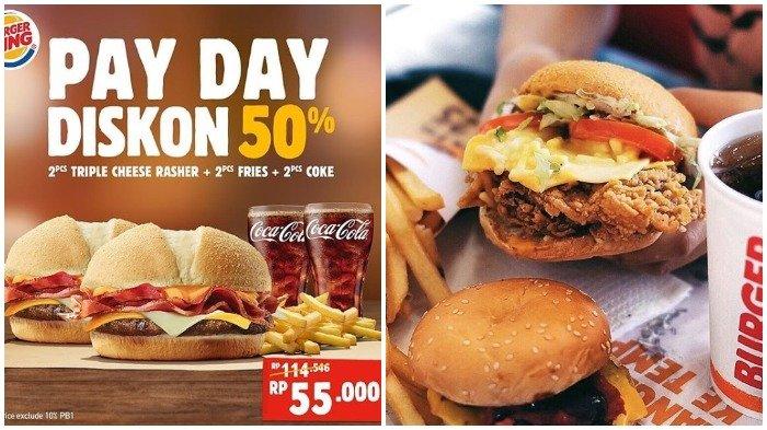 Hari Terakhir! Promo Burger King Berikan Diskon hingga 50 Persen, Cek Ketentuannya