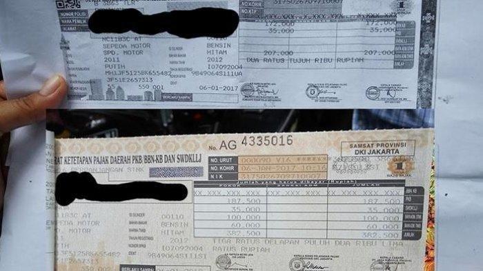 Ketahui Istilah Pada STNK, Cara Hitung Pajak dan Dendanya