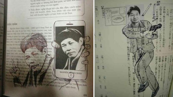 12 Coretan Buku Pelajaran Ini Hilangkan Rasa Bosan di Kelas, Kreatifnya Kebangetan