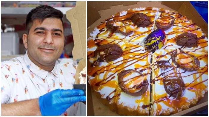 Creme Egg Pizza: Sajian Dessert Pizza nan Yummy dari Inggris Ini Bisa Gagalkan Dietmu