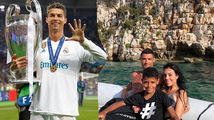 Usai Liburan di Yunani dengan Sang Kekasih, Cristiano Ronaldo Putuskan Pindah ke Juventus