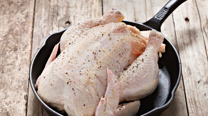 Ini Alasan Tidak Perlu Mencuci Ayam Sebelum Dimasak