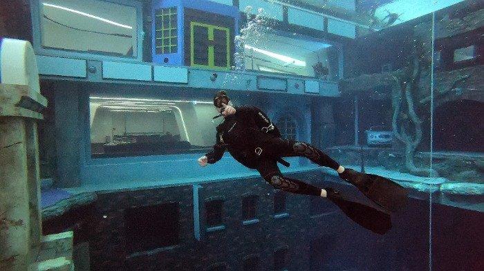 Fakta Unik Deep Dive Dubai, Kolam Selam Terdalam di Dunia yang Punya Kota Bawah Laut