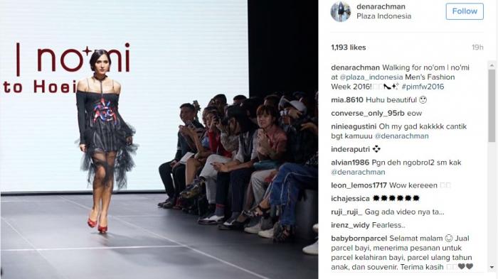 Dena Rachman - Lihat Makanan Model Ini, Netizen Sampai Heboh di Instagram
