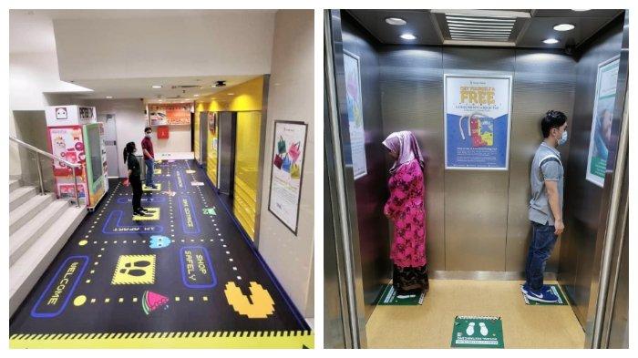 Kreatif! Mall Ini Punya Cara Unik Agar Pengunjung Tetap Patuhi Aturan Physical Distancing