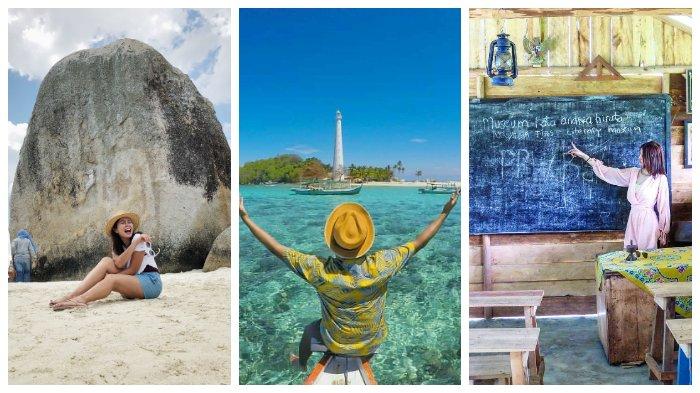 7 Destinasi Indah dan menawan di Belitung, Ada Pulau Lengkuas sampai  Museum Kata Andrea Hirata