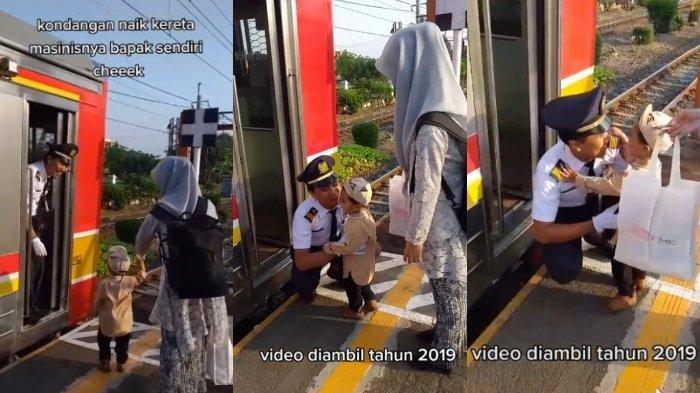 Viral Cerita Istri Masinis Dijemput Suami Naik KRL saat Berangkat Kondangan