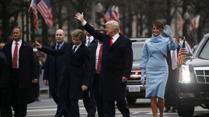 Donald Trump - Resmi Menjadi Presiden Ke-45 AS, Ini Prosesi Saat Pelantikan