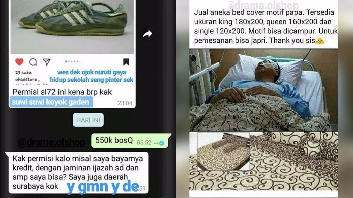 Begini Jadinya Kalau Pembeli dan Penjual Olshop Kebanyakan Drama! Bikin Ngakak hingga Tepuk Jidat