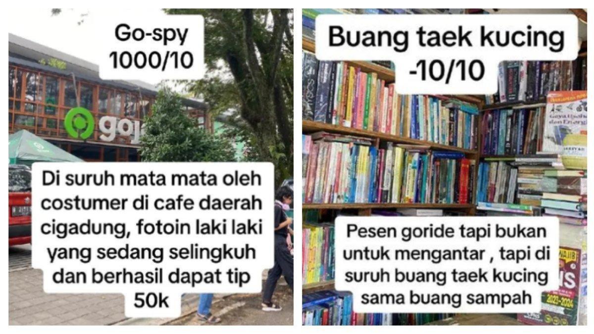 Bukan Antar Penumpang, Driver Ojol Ngaku Pernah Jadi Mata-mata Orang Selingkuh hingga Buang Sampah