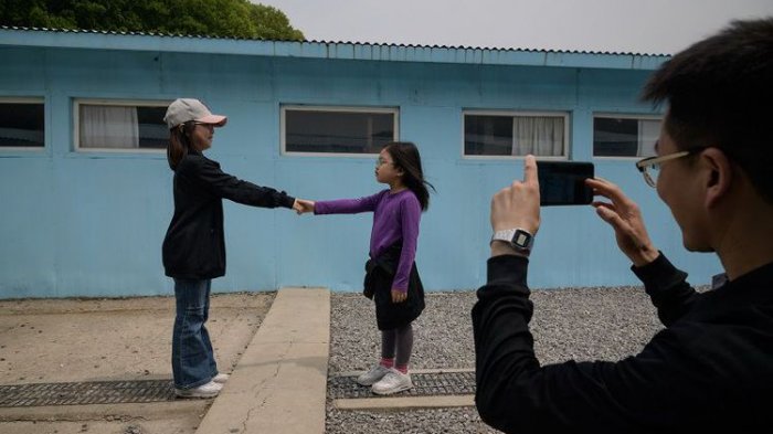 Heboh! Usai KTT Digelar, Replika Panmunjom Kini Jadi Incaran Atraksi Wisata Antar-Korea