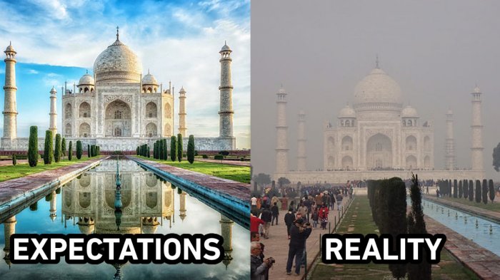 Deretan Foto Ekspektasi vs Realita Ini Buktikan Liburan Tak Selamanya Indah Seperti yang Dibayangkan