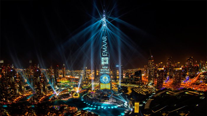 UAE Rayakan Tahun Baru dengan 'Light Up 2018' Spektakuler Persembahan Emaar yang Memesona di Dunia