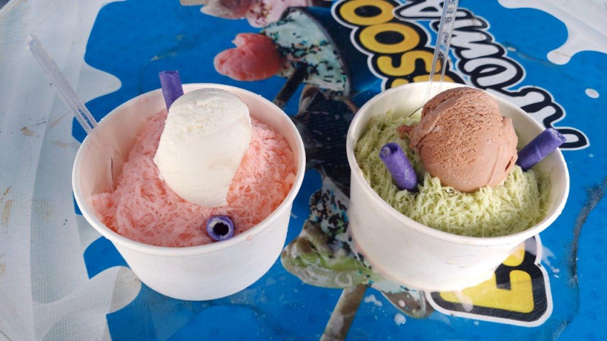 Es Bingsoo Korea di kawasan Keraton Surakarta, Solo Jawa Tengah