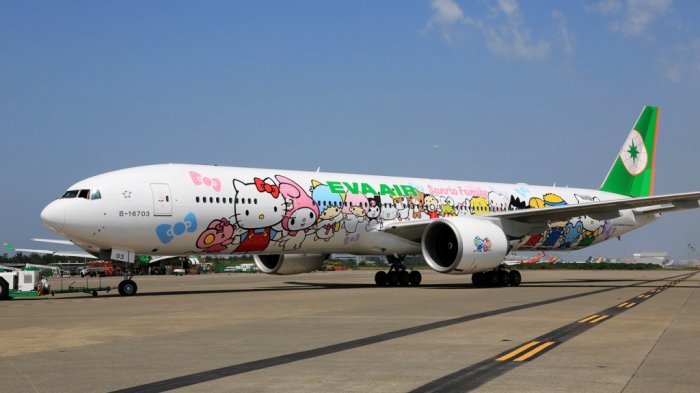 5 Pesawat Paling Bewarna di Dunia, Bertema Tokoh Kartun Hello Kitty hingga Film The Hobbit