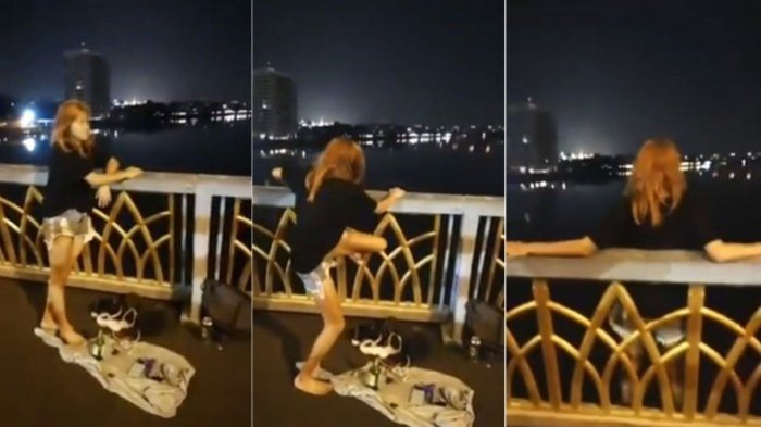Mengerikan! Mabuk, Gadis Ini Rekam Aksi Bunuh Diri Terjun dari Jembatan di Facebook Live