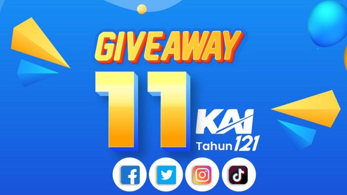 KAI Adakan Giveaway Berhadiah Menarik, Yuk Simak Syarat dan Ketentuannya