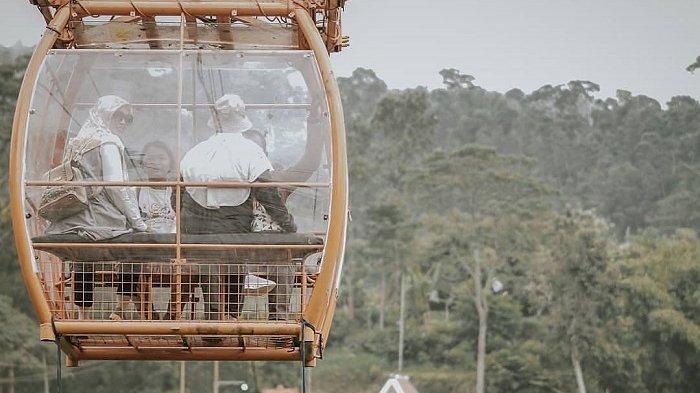 Gondola Girpasang, wahana hits di Klaten, Jawa Tengah.