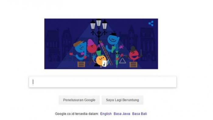 Sambut Liburan, Google Hadirkan Google Doodle Pada Mesin Pencari