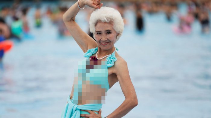 Grandbikini - 400 Wanita Ini Bertanding dalam Kompetisi Bikini, Usianya Bikin Melongo