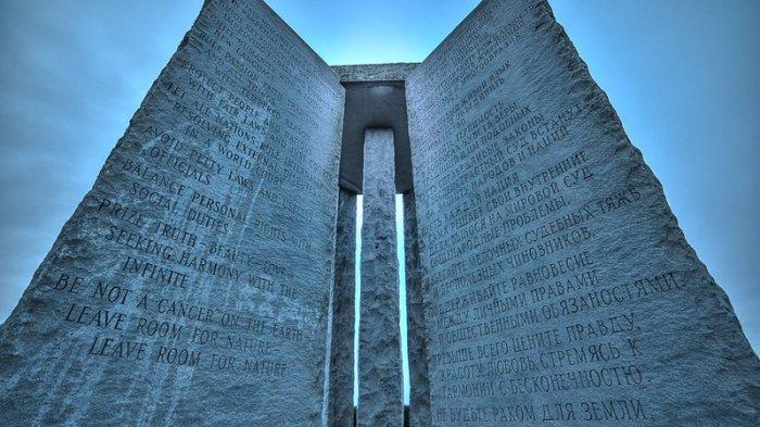 Fakta Guidestones Georgia, Tugu Misterius yang Dipercaya Ramalkan Akhir Dunia