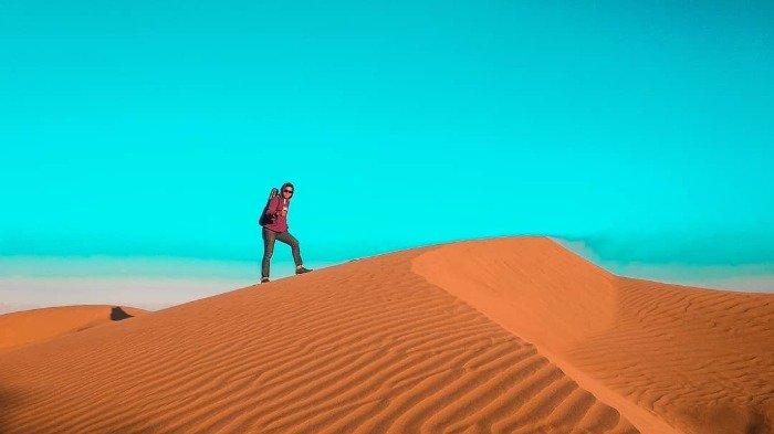 Gurun Pasir Pantai Oetune di NTT yang Viral di Medsos, Seperti di Luar Negeri