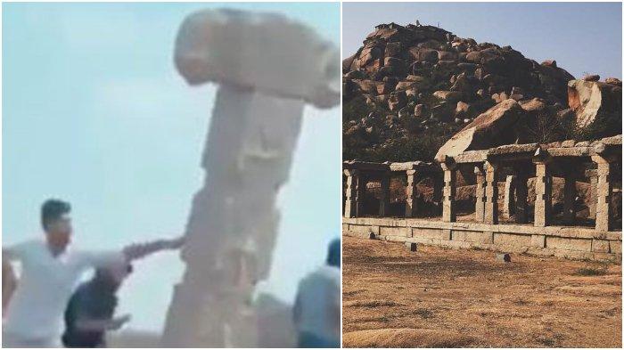 Beredar Video Perusakan Situs Warisan Dunia Hampi di India, Tuai Protes dan Kecaman dari Publik