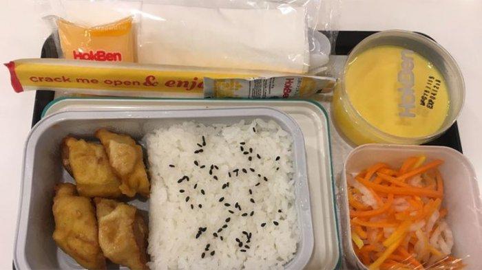 Menu Baru dalam Penerbangan Garuda Indonesia Sajikan Menu Hokben