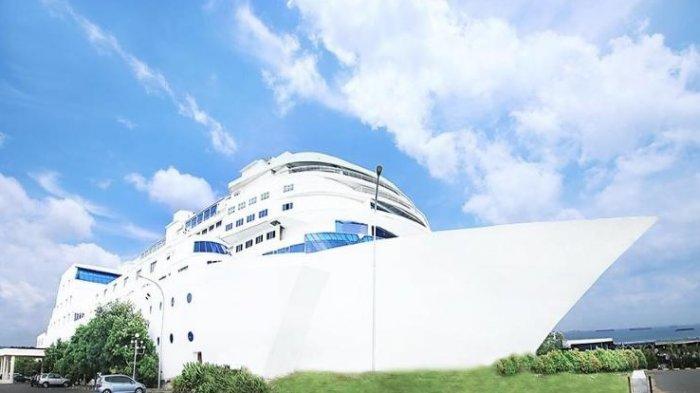 Mengintip Mewahnya Bangunan Hotel Pasific Palace Batam yang Mirip Kapal Pesiar