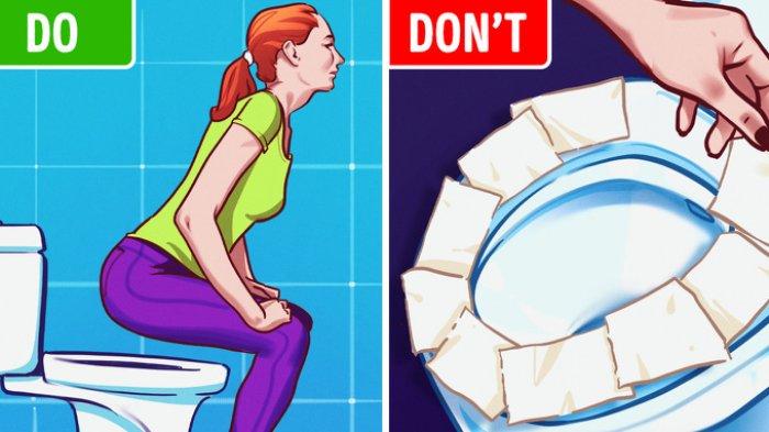 Jangan Meletakkan Tisu pada Dudukan Toilet! Ini 4 Cara Aman Agar Tak Tertular Bakteri di Toilet Umum
