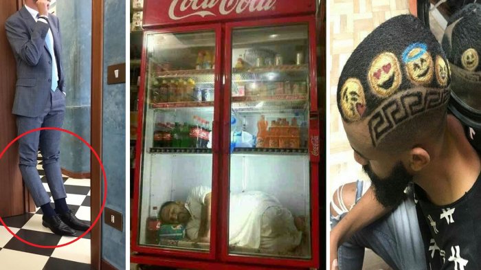 Usir Rasa Bosan Tanpa Keluar Duit, Lihat Tingkah Lucu 15 Orang dalam Foto Ini