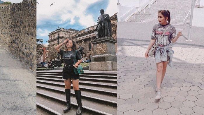 3 Inspirasi Gaya Swag ala Seleb dengan Paduan Oversized T-shirt Dress, Harga Terjangkau