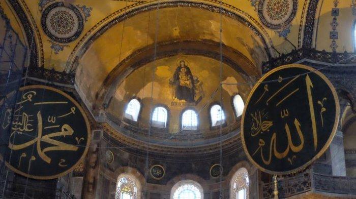 Pertama Kali Sejak 88 Tahun, Hagia Sophia di Turki Kini Kembali Digunakan untuk Shalat Tarawih