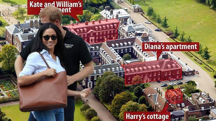 5 Fakta Istana Kensington, Rumah Pangeran Harry dan Meghan Markle Setelah Menikah
