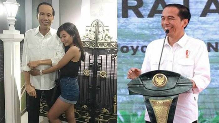 Viral Gadis Peluk 'Jokowi,' Ini Beda Patung Lilin Jokowi di Madame Tussaunds Singapura dan Hong Kong