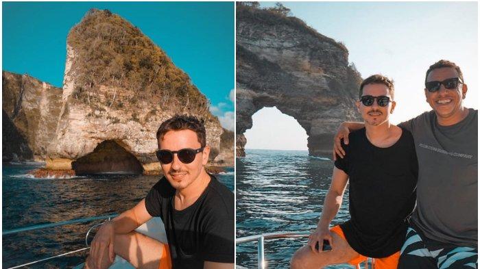 Gaya Liburan Jorge Lorenzo di Nusa Lembongan, Nikmati Pantai hingga Berenang di Laut