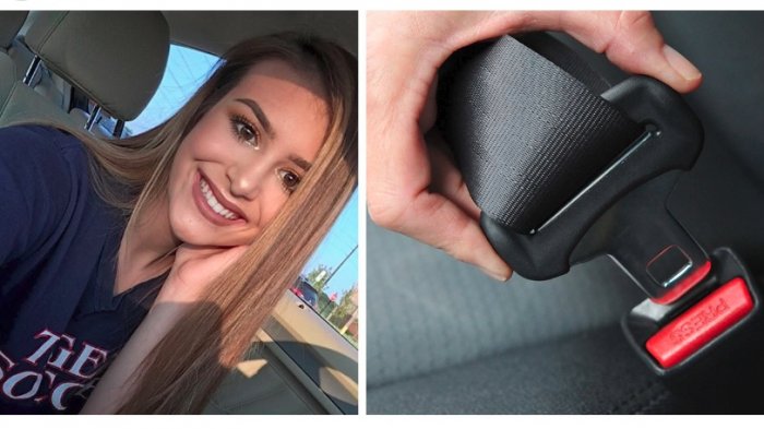 Gadis Ini Alami Kecelakaan Tragis Gara-gara Lepas Sabuk Pengaman saat Lakukan Selfie di Mobil