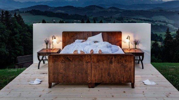 Fakta Unik Zero Real Estate, Hotel Tanpa Atap, Dinding, dan Pintu di Swiss