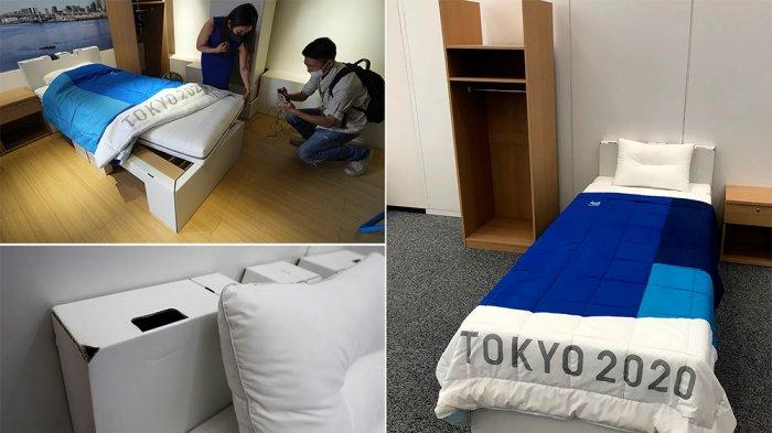 Kasur Kardus Olimpiade Tokyo 2020 Viral, Ternyata Bisa Dirancang Sesuai Ukuran Tubuh Atlet