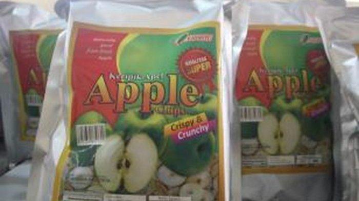 Keripik apel, oleh-oleh khas Malang.