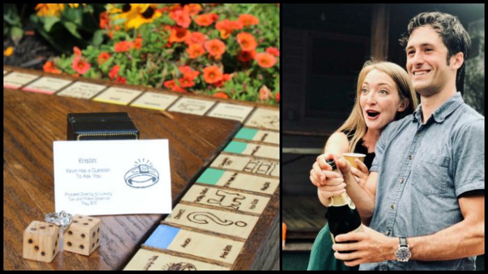 Pria Lamar Kekasihnya dengan Papan Monopoli yang Didesain Khusus, Cincin Tersimpan di Kotak Rahasia