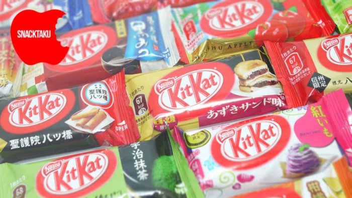 Kit Kat - Mulai Wortel Hingga Cuka Apel, Ini 6 Rasa Paling Aneh Biskuit Favorit dari Jepang