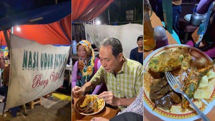Viral Kesederhanaan Pria Berjuluk The Real Sultan, Makan di Warung Kaki Lima dan Traktir Warga