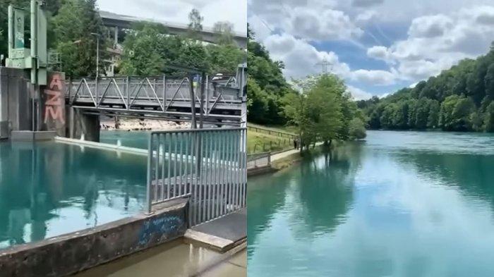 Inilah Potret Bendungan Engehalde Swiss, Tempat Jenazah Eril Ditemukan